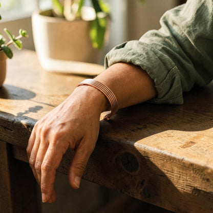 Ella's Ridge Copper Bracelet