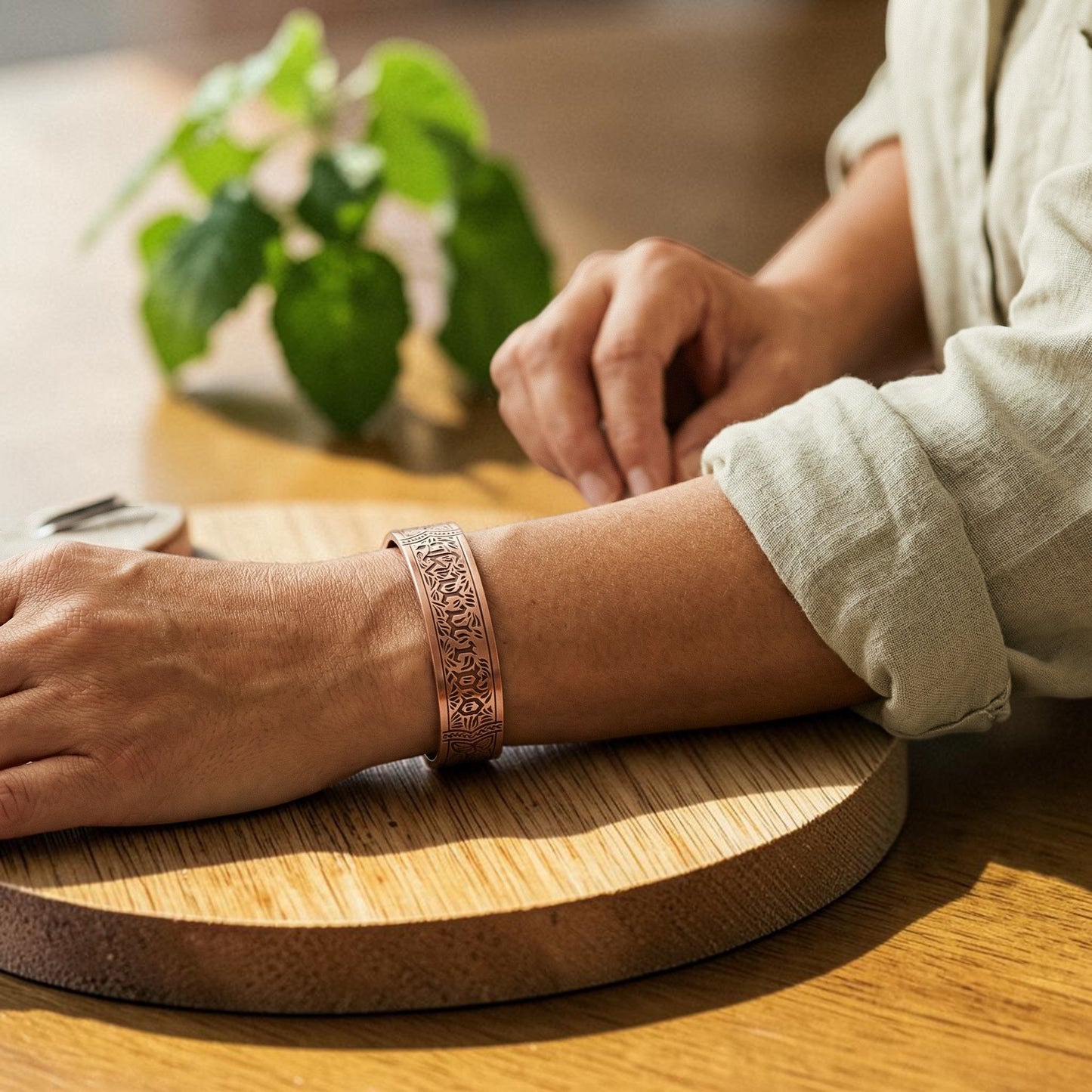 Ella's Drift Copper Bracelet