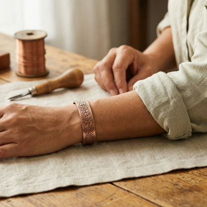Ella's Drift Copper Bracelet
