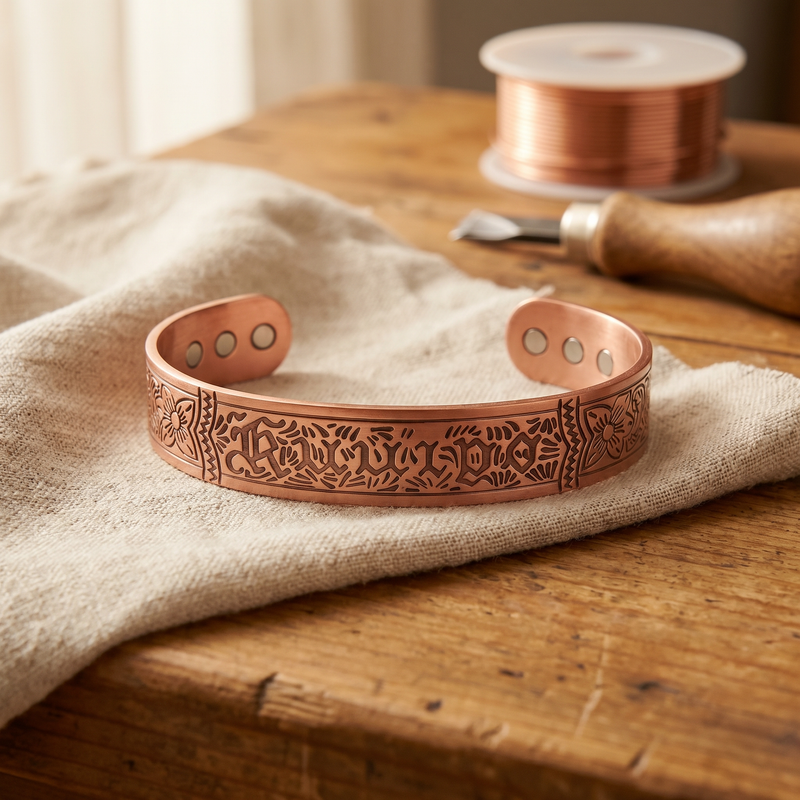 Ella's Drift Copper Bracelet