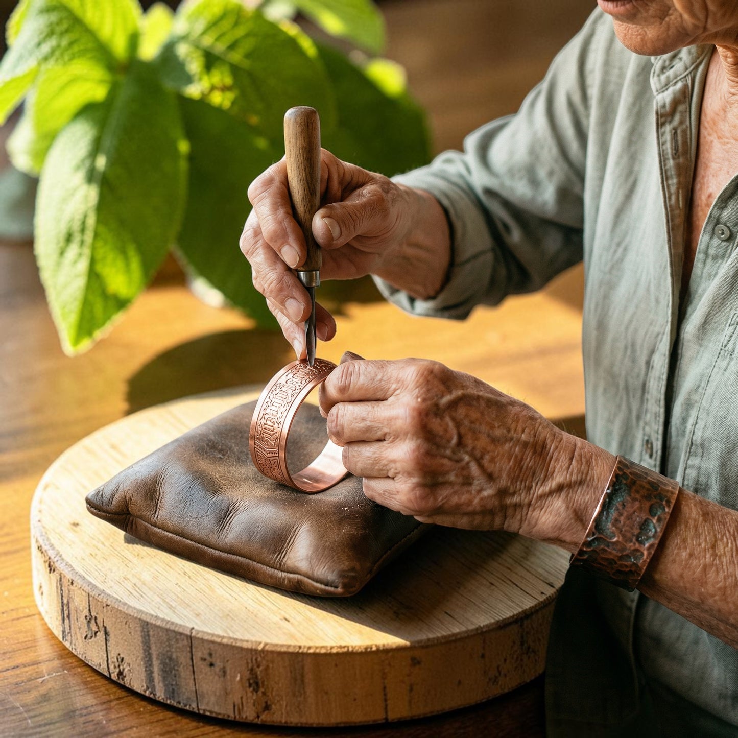 Ella's Drift Copper Bracelet