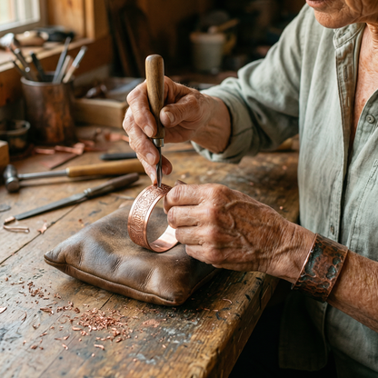 Ella's Drift Copper Bracelet