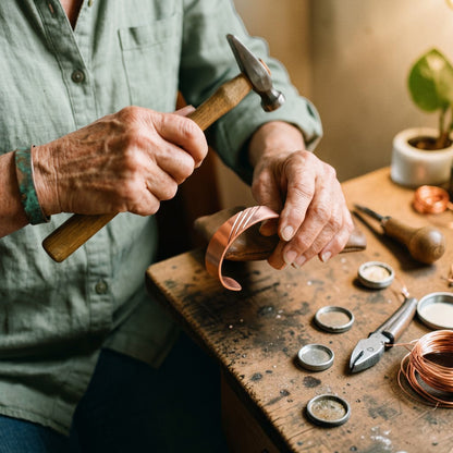 Ella's Thorn Copper Bracelet