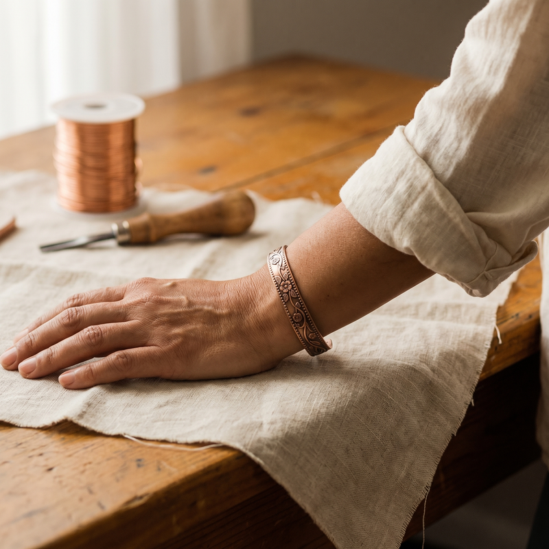 Ella's Knell Copper Bracelet