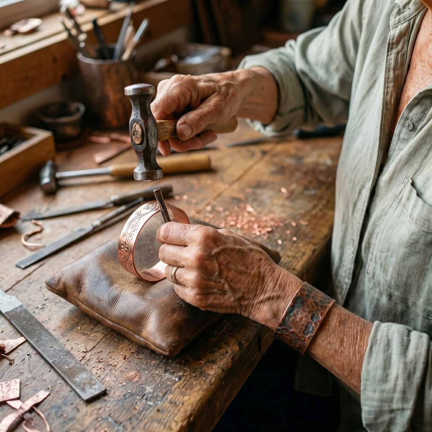 Ella's Knell Copper Bracelet