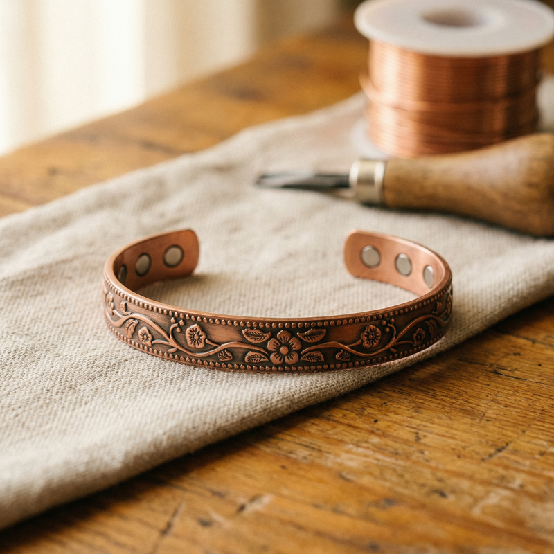 Ella's Knell Copper Bracelet