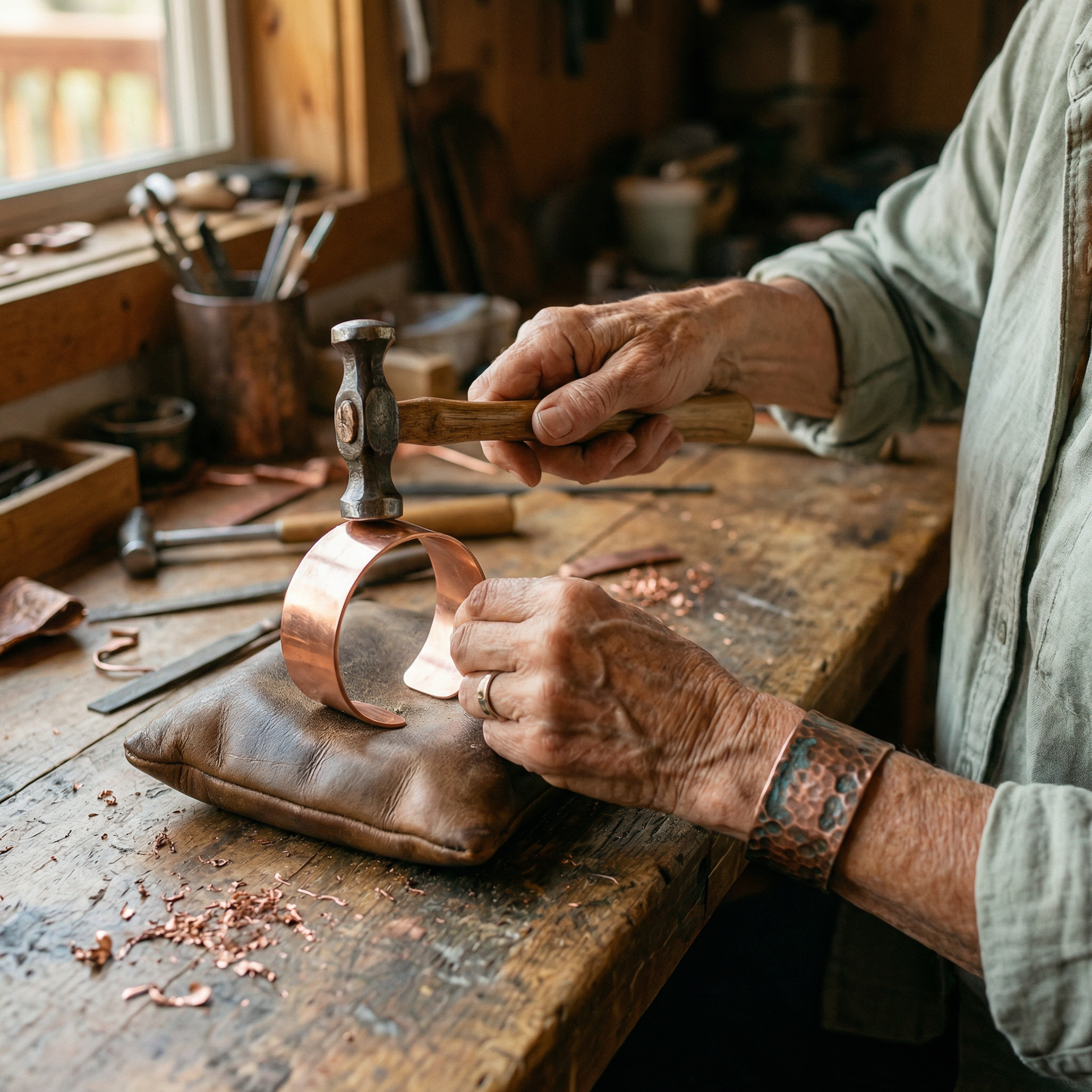Ella's Hearth Copper Ring