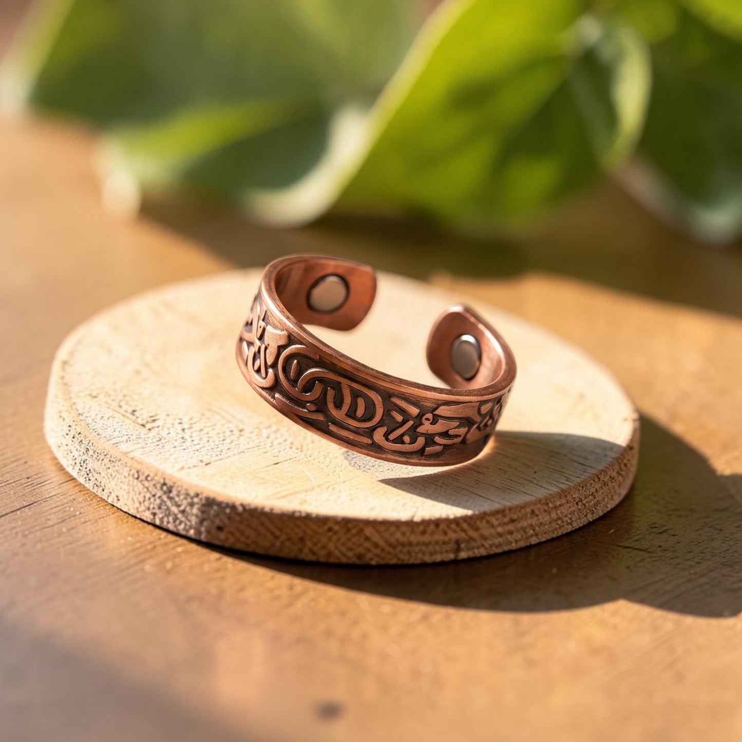 Ella's Burr Copper Ring