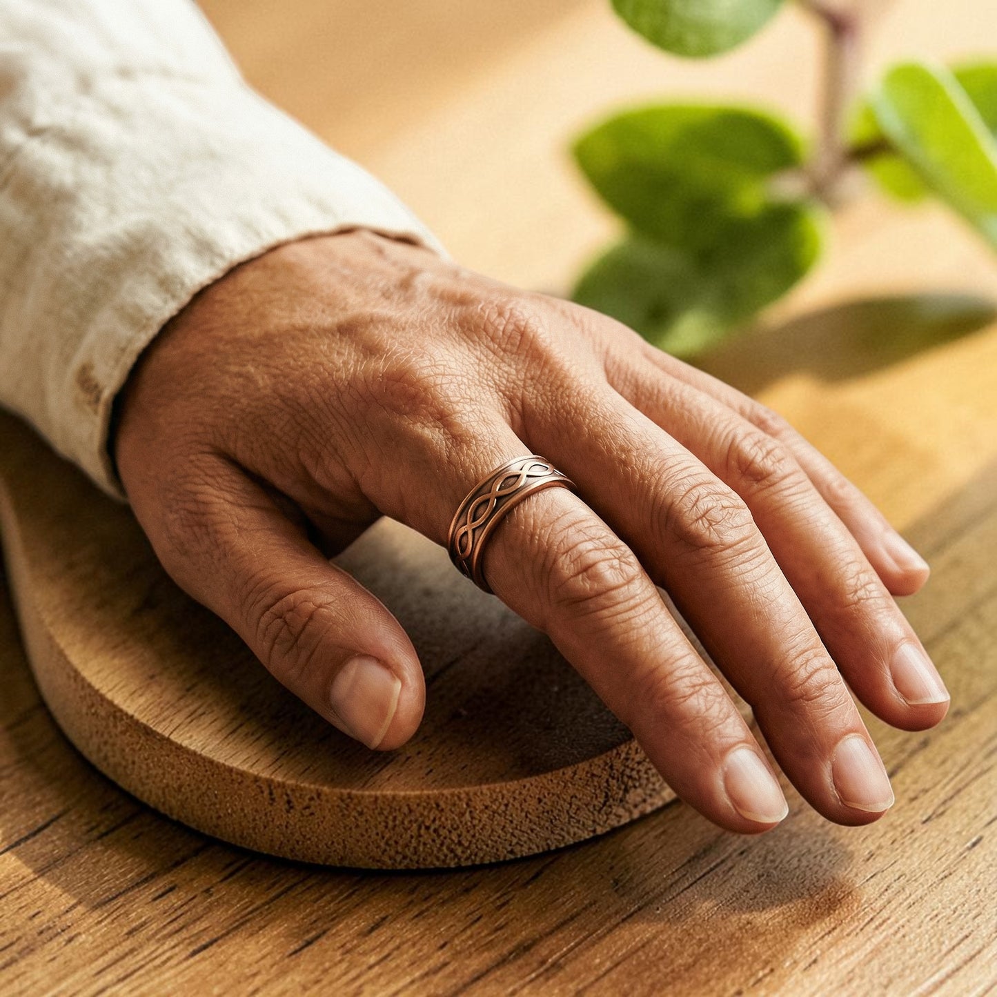 Ella's Char Copper Ring