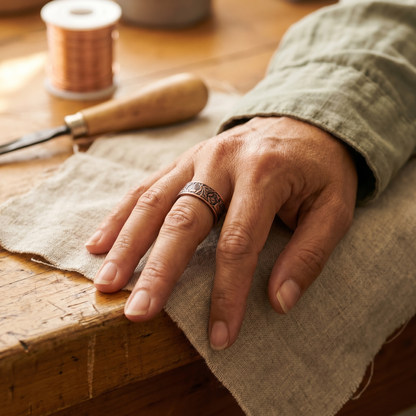 Ella's Bole Copper Ring