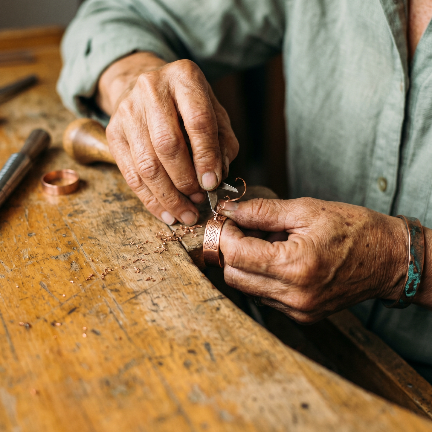 Ella's Fen Copper Ring