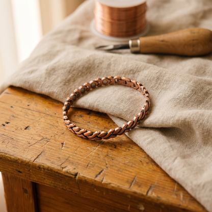 Ella's Dune Copper Anklet