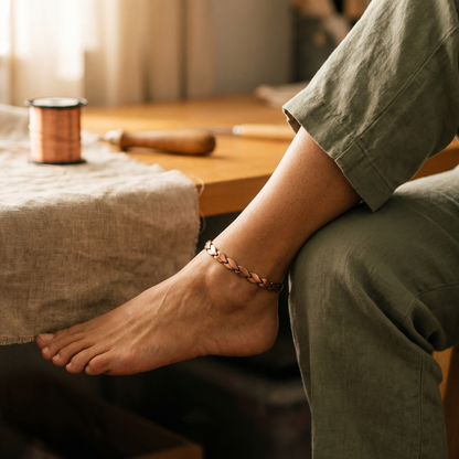 Ella's Marsh Copper Anklet