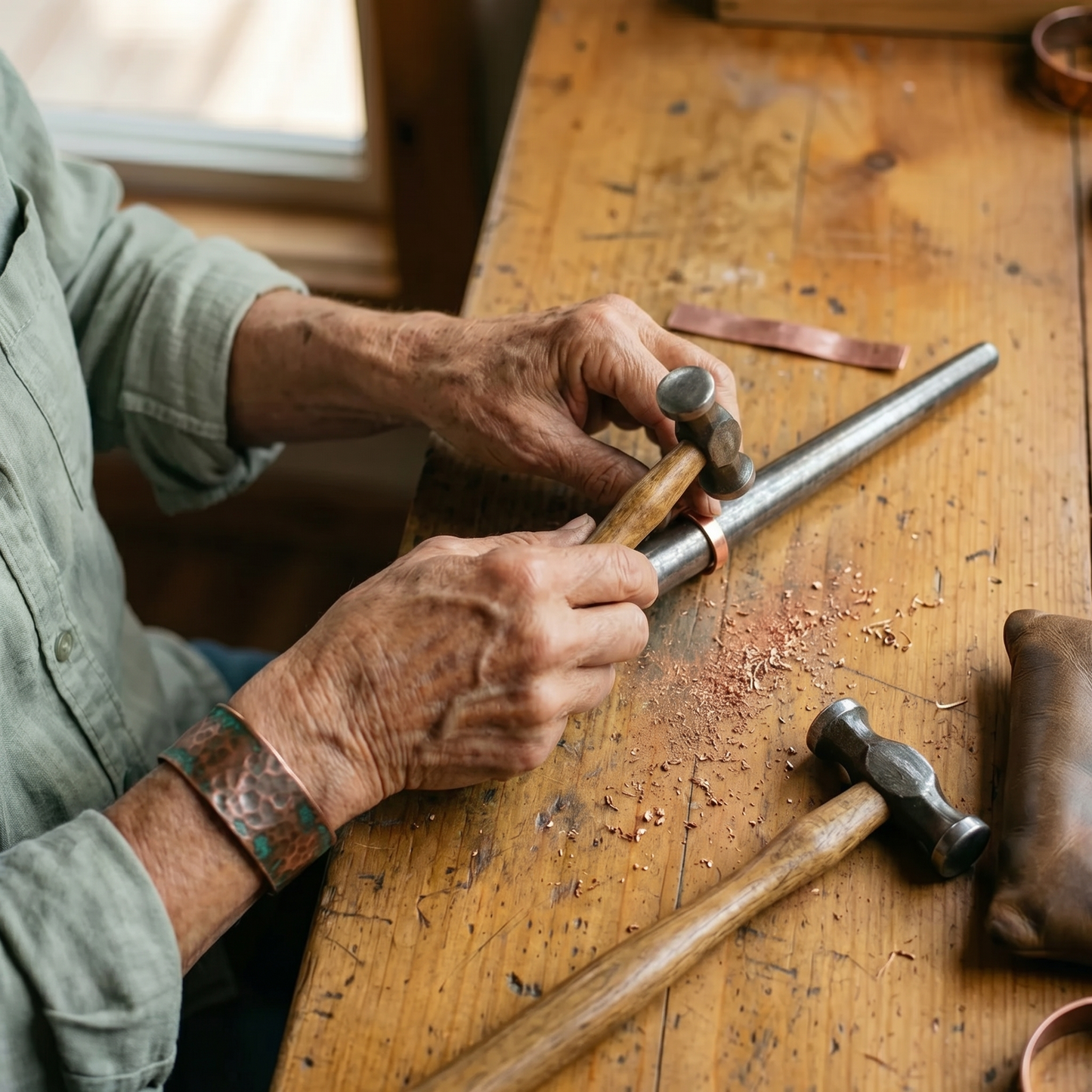 Ella's Weld Copper Ring