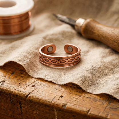 Ella's Char Copper Ring