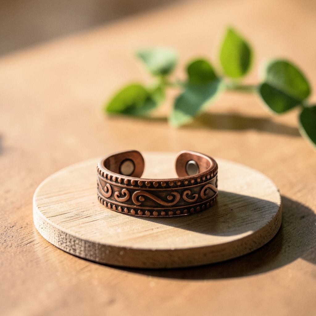 Ella's Fern Copper Ring