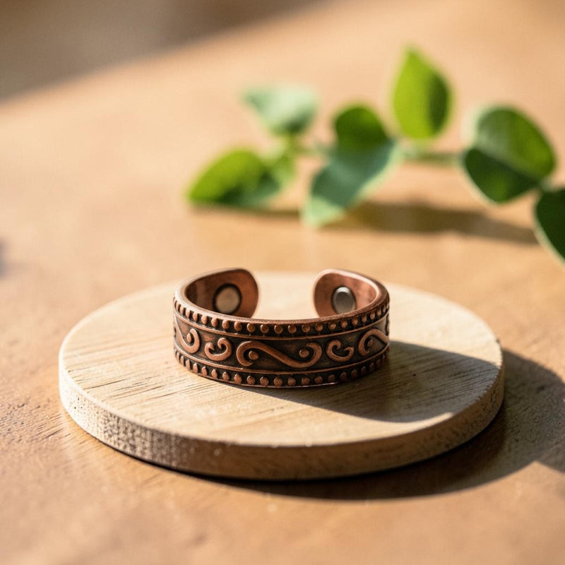 Ella's Fern Copper Ring