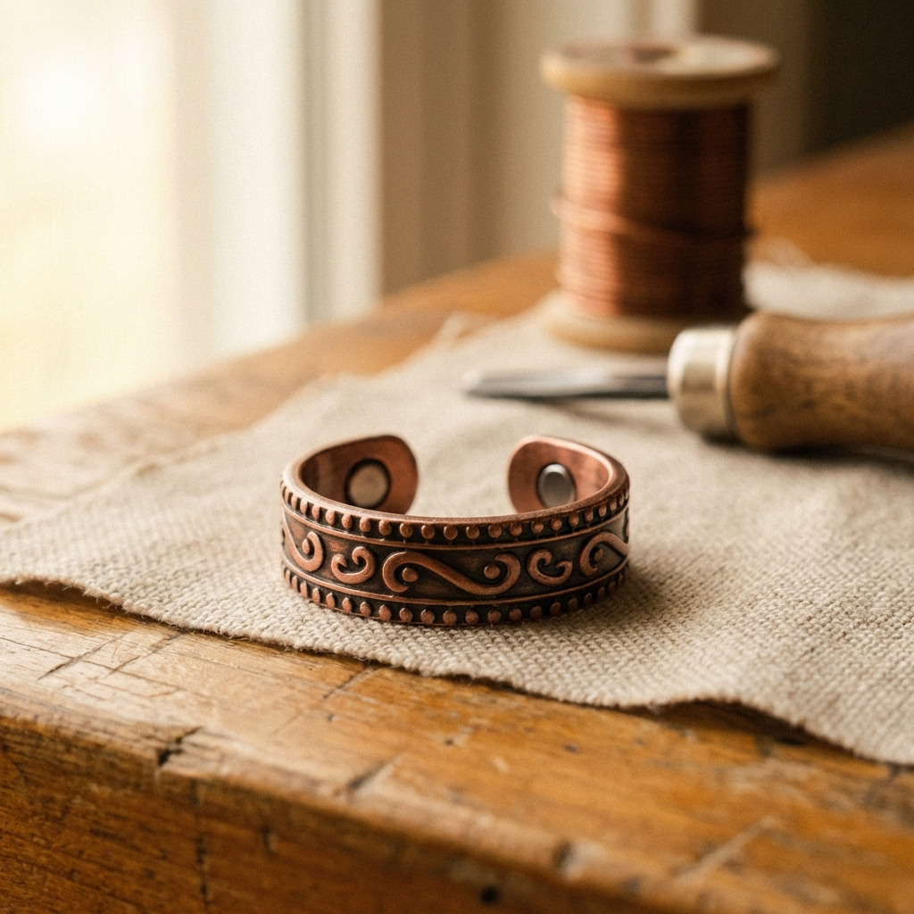 Ella's Fern Copper Ring