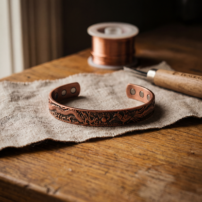 Ella's Loam Copper Bracelet