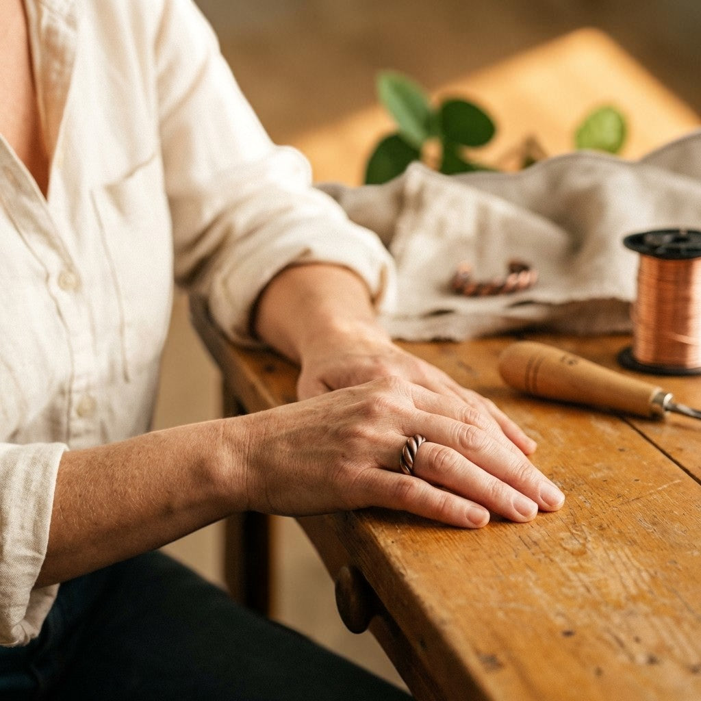 Ella's Tine Copper Ring
