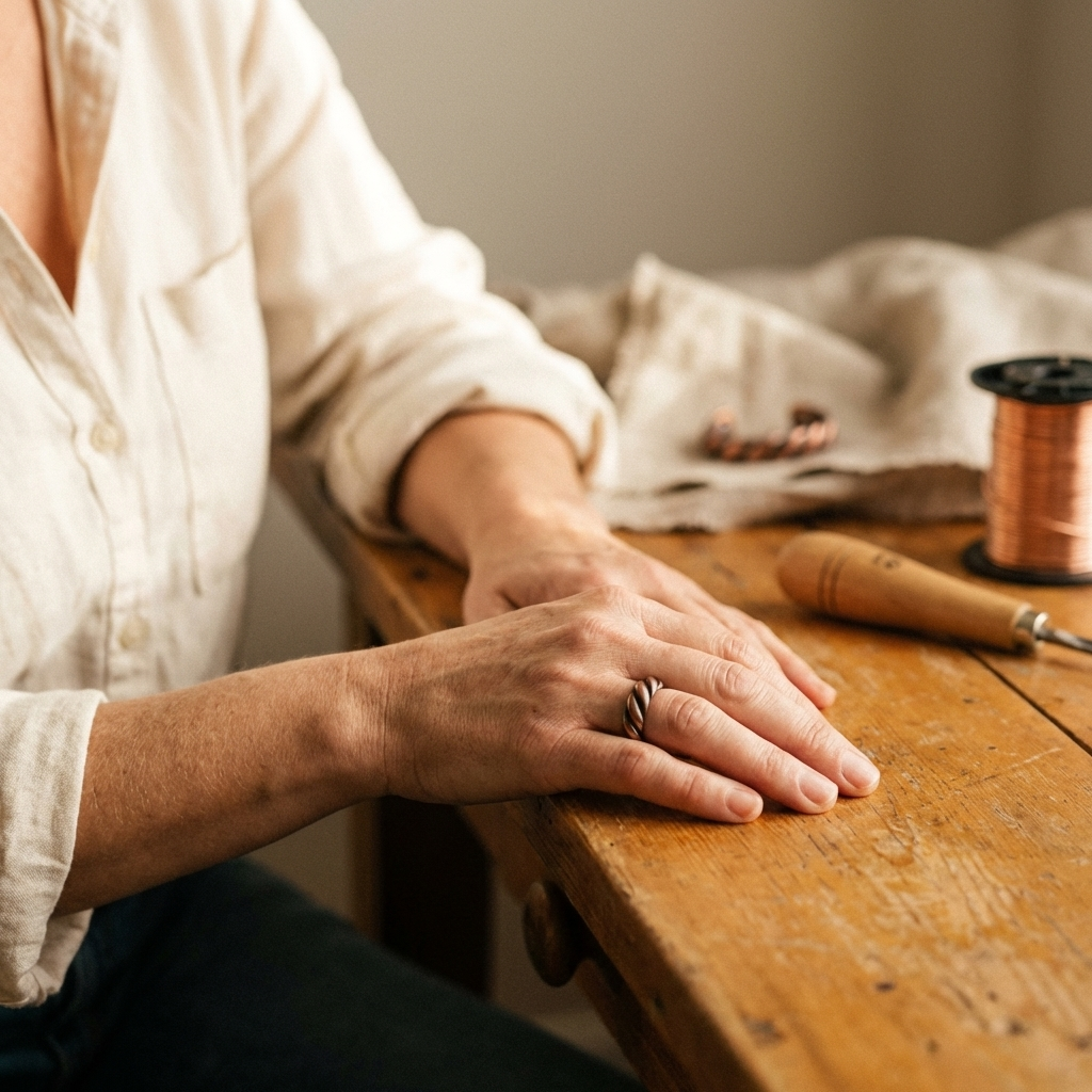 Ella's Tine Copper Ring
