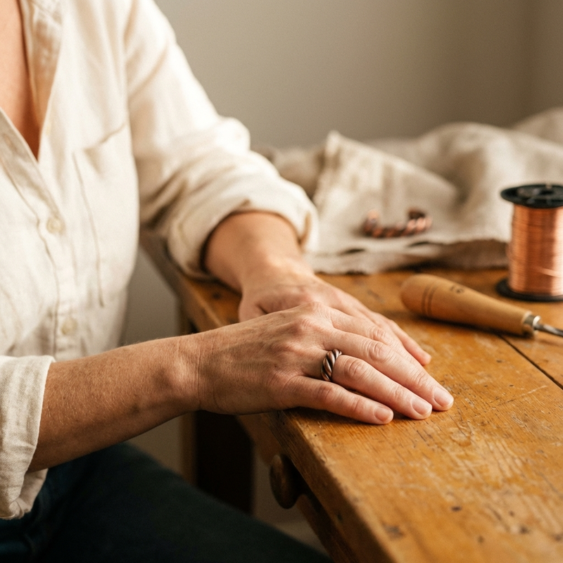 Ella's Tine Copper Ring