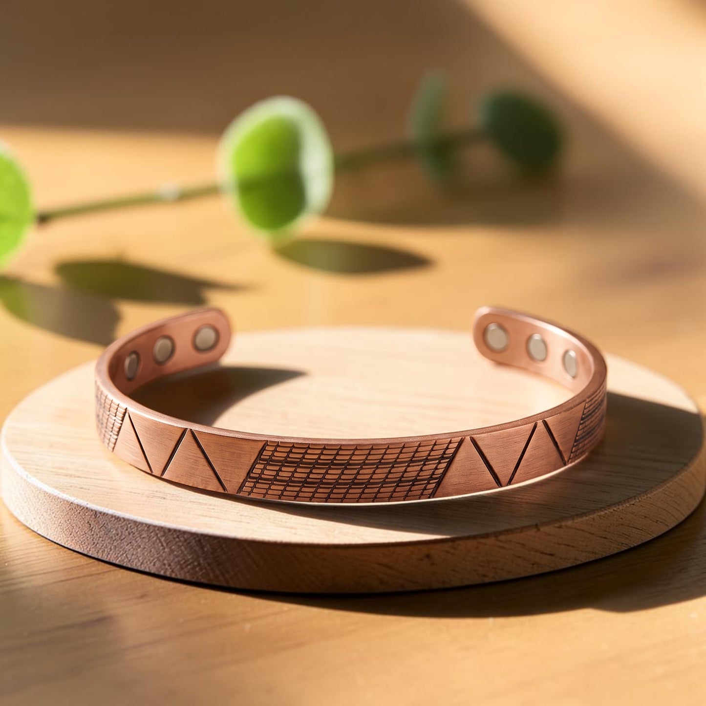 Ella's Crest Copper Bracelet