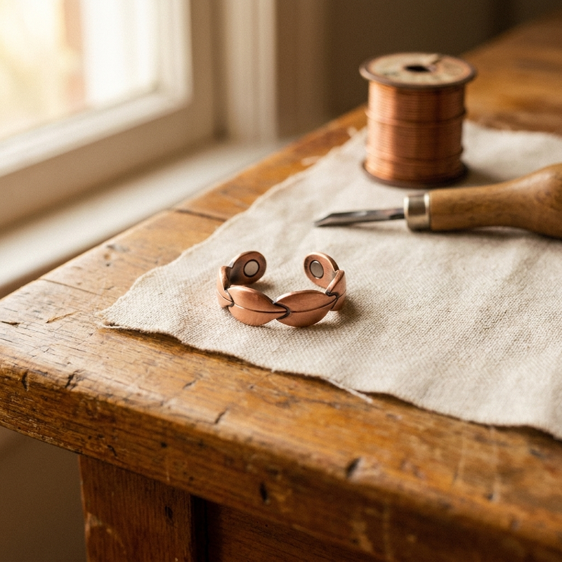 Ella's Bind Copper Ring