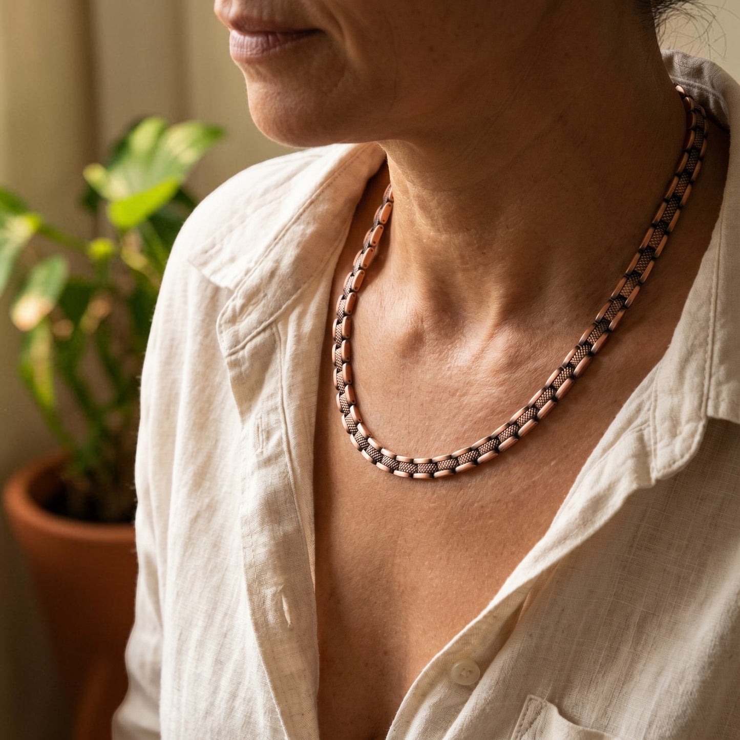 Ella's Haze Copper Necklace