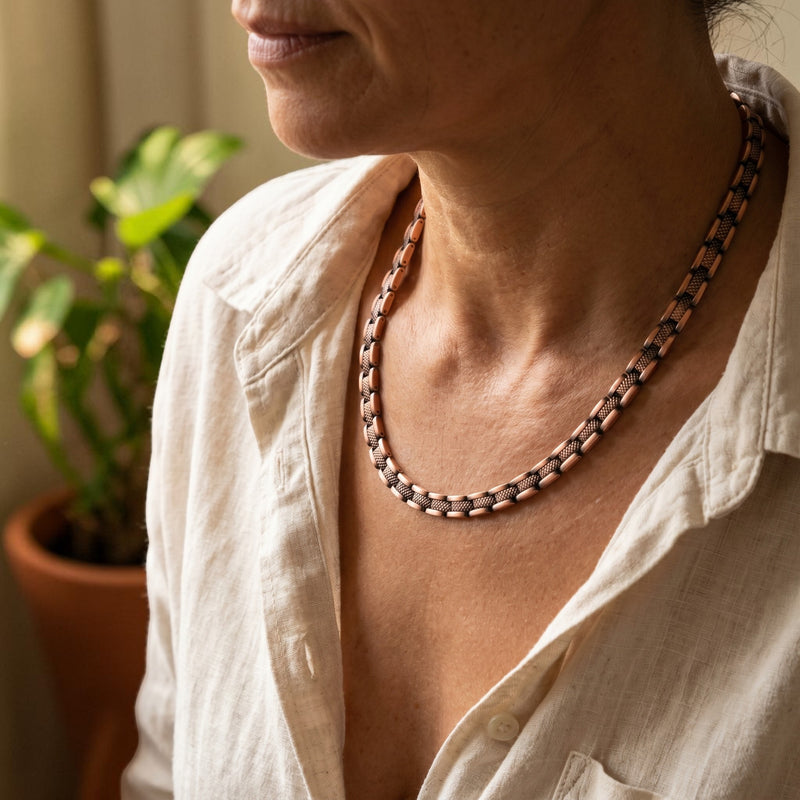 Ella's Haze Copper Necklace