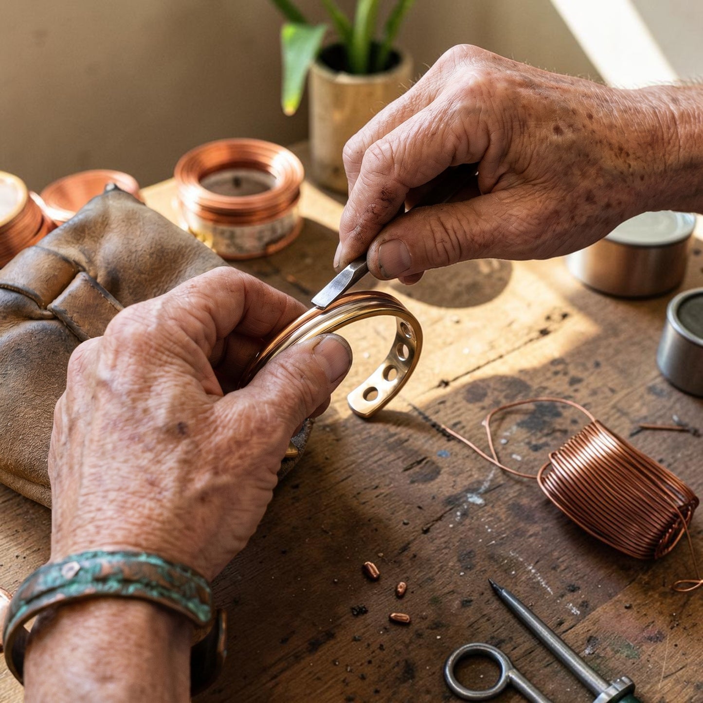 Ella's Fell Copper Bracelet