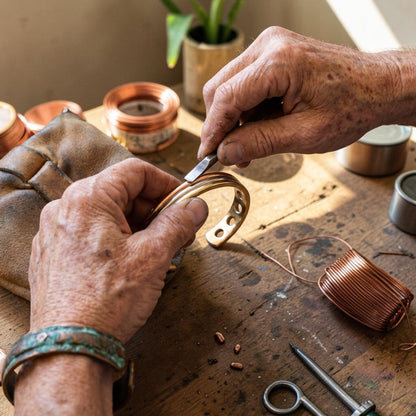 Ella's Fell Copper Bracelet