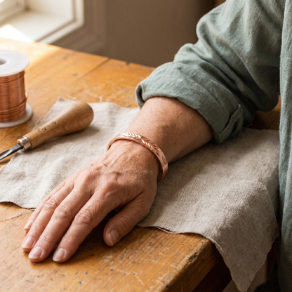 Ella's Lunar Copper Bracelet
