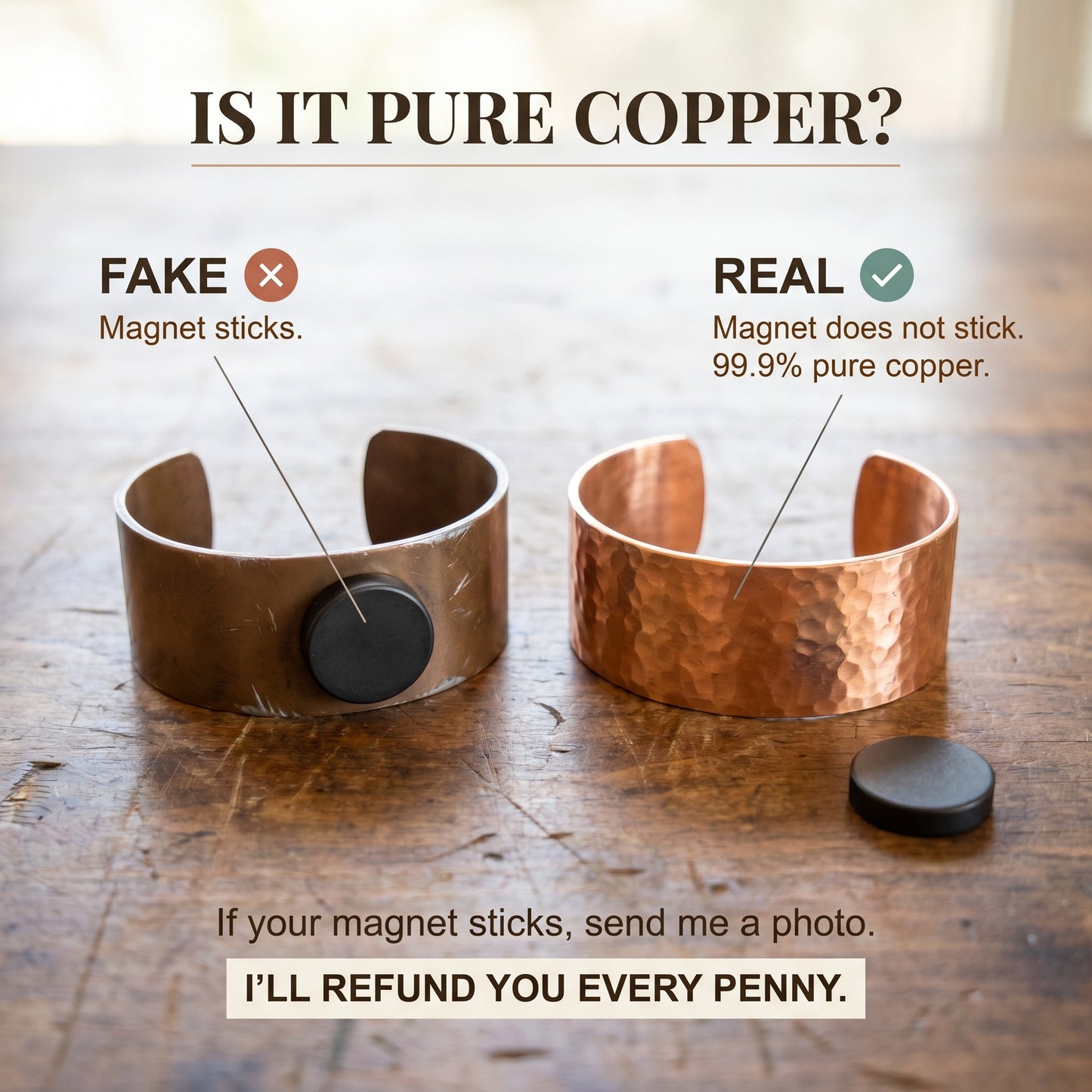 Ella's Loch Copper Bracelet