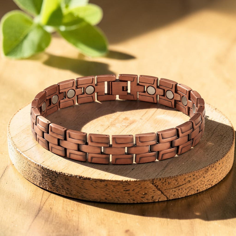 Ella's Gorse Men's Copper Bracelet