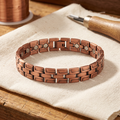 Ella's Gorse Men's Copper Bracelet