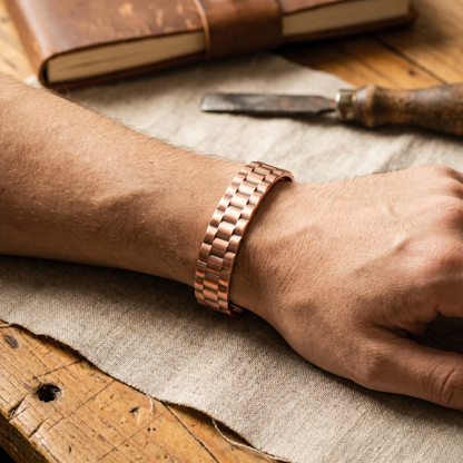 Ella's Ore Men's Copper Bracelet