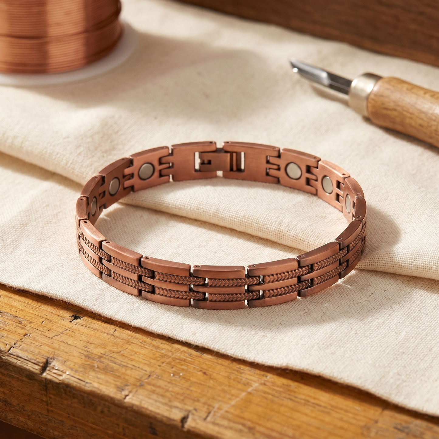 Ella's Pike Men's Copper Bracelet