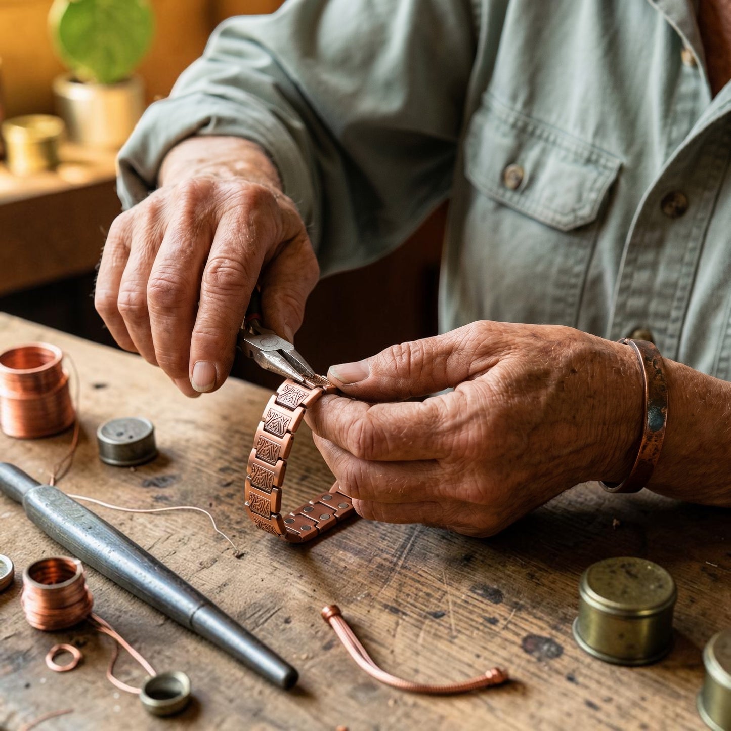 Ella's Glen Men's Copper Bracelet