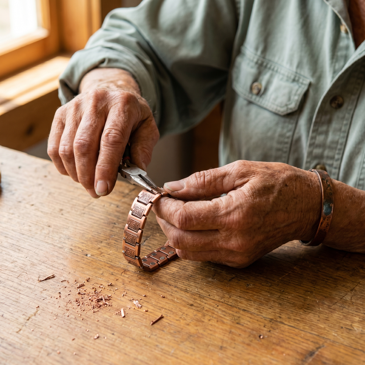 Ella's Glen Men's Copper Bracelet