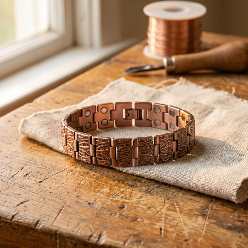Ella's Grit Men's Copper Bracelet