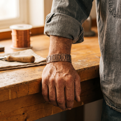 Ella's Grit Men's Copper Bracelet