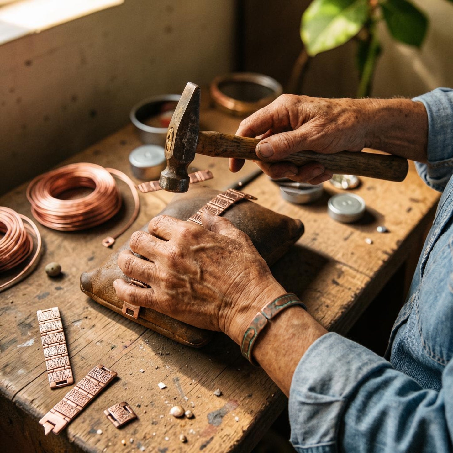 Ella's Grit Men's Copper Bracelet