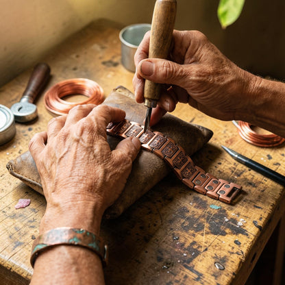 Ella's Gale Men's Copper Bracelet