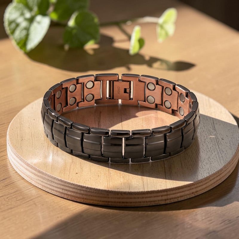 Ella's Ochre Men's Copper Bracelet