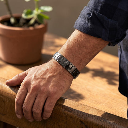 Ella's Ochre Men's Copper Bracelet