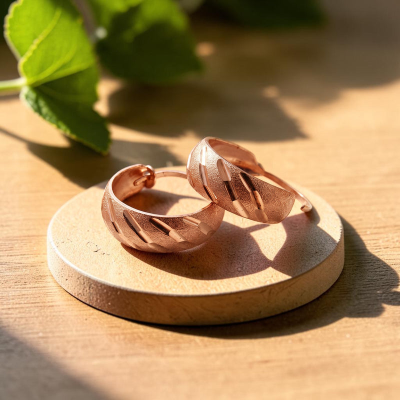 Ella's Vale Copper Earrings