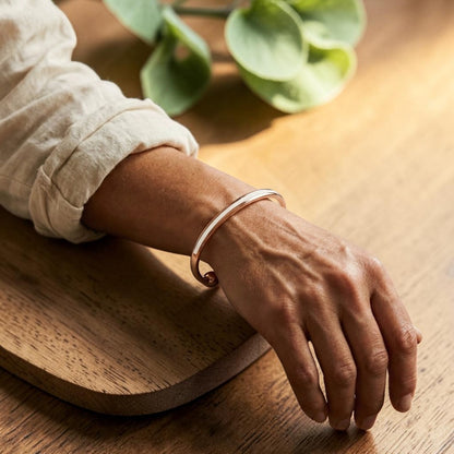 Ella's Jade Copper Bracelet