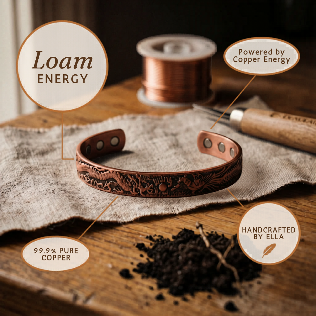 Ella's Loam Copper Bracelet