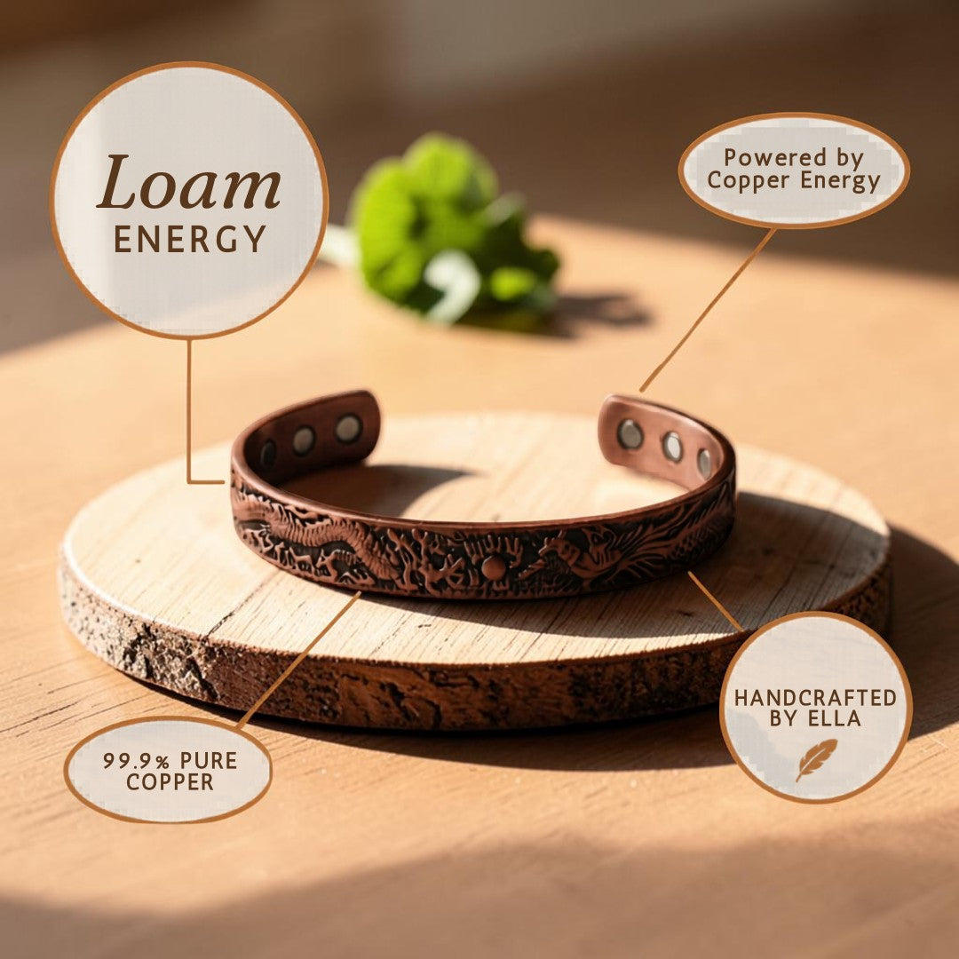 Ella's Loam Copper Bracelet